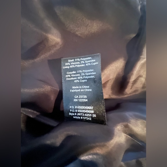 Aritzia Sunday Best black one button casual blazer jacket Size 0 - Picture 4 of 8